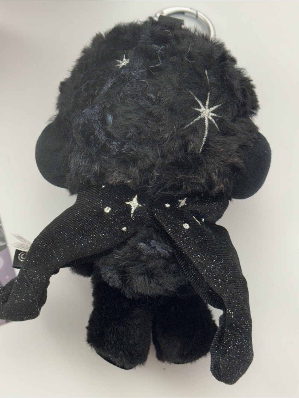 POP MART Skullpanda Darkness Black Moon Plush Doll Bag Charm Keychain Accessory - Picture 3 of 9